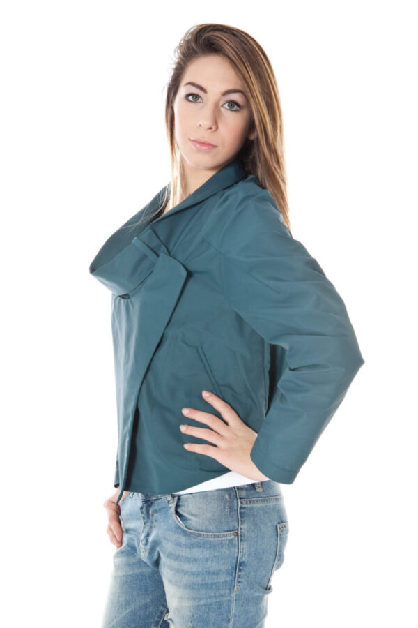 Jakna Calvin Klein za ženske – zelena