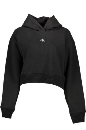 Pulover Calvin Klein za ženske – črn
