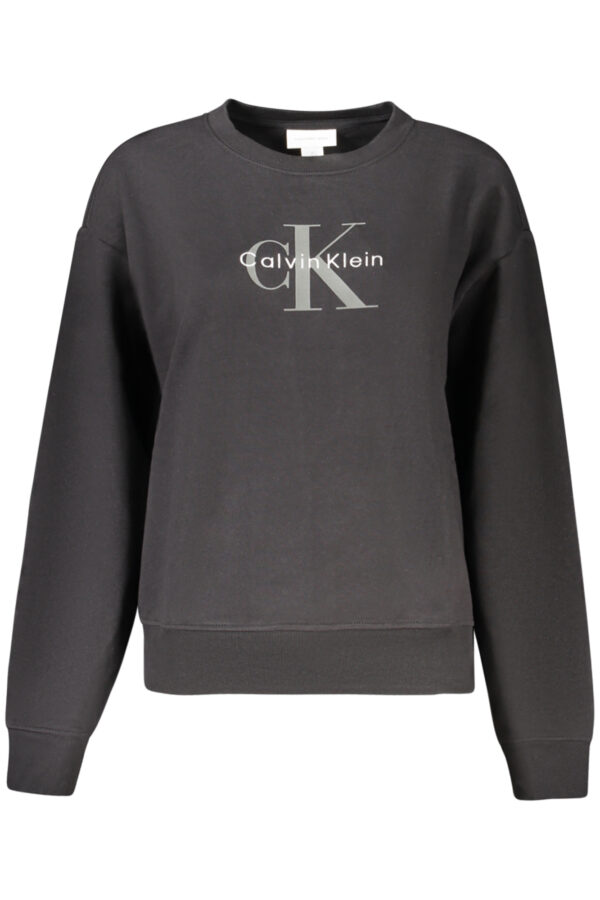 Ženski pulover Calvin Klein – črn