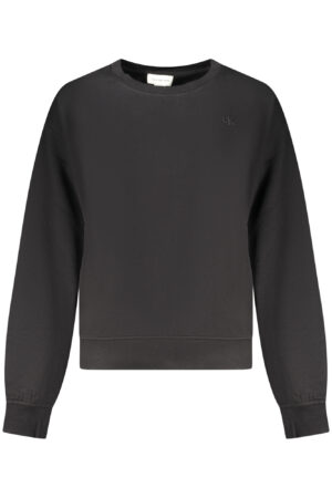 Pulover Calvin Klein za ženske – črn