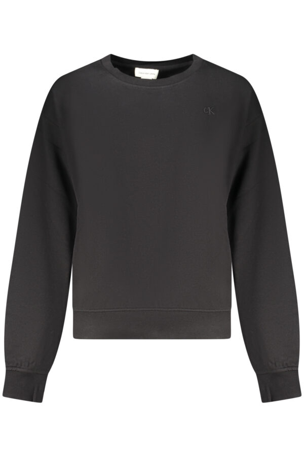 Pulover Calvin Klein za ženske – črn