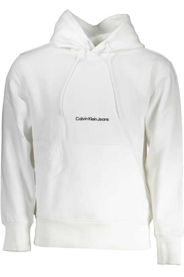 calvinkleinfelpasenzazipuomobianco_1-10.jpg Pulover Calvin Klein za moške – bel
