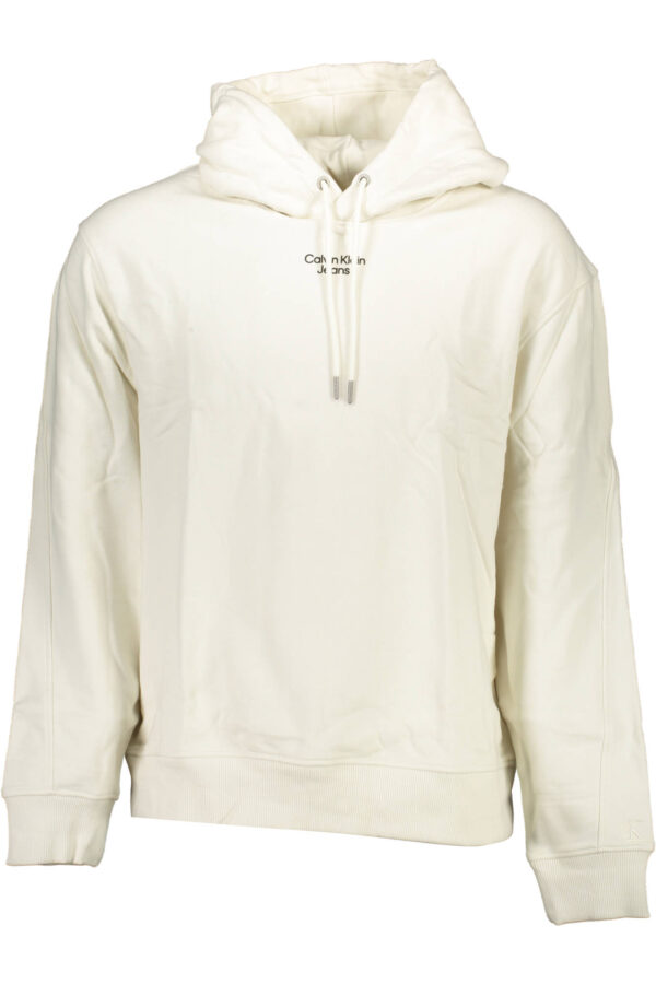 calvinkleinfelpasenzazipuomobianco_1-5.jpg Pulover Calvin Klein za moške – bel