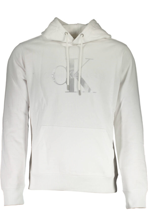 calvinkleinfelpasenzazipuomobianco_1-8.jpg Pulover Calvin Klein za moške – bel