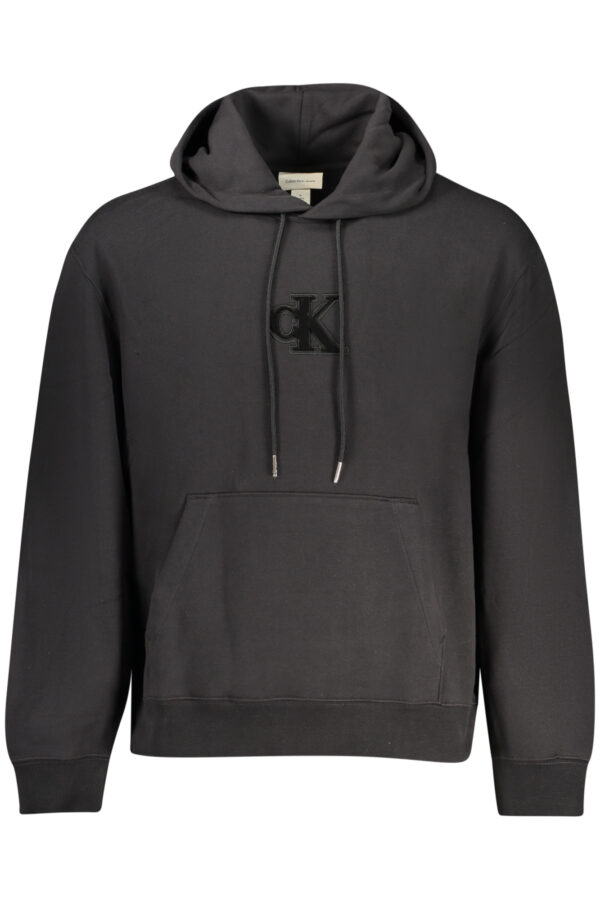 calvinkleinfelpasenzazipuomonero_1-17.jpg Pulover Calvin Klein za moške – črn – sprednji pogled
