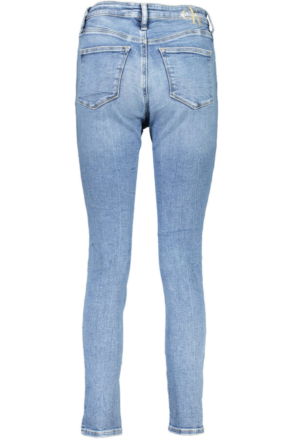 Kavbojke Calvin Klein za ženske – svetlo modre