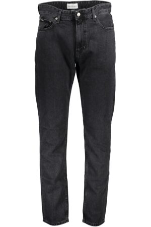 calvinkleinjeansdenimuomonero_1-3.jpg Kavbojke Calvin Klein za moške – črne – sprednji pogled