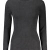 calvinkleinmagliadonnanero_1.jpg Ženski pulover Calvin Klein – črn – model J20J224225 – sprednji pogled