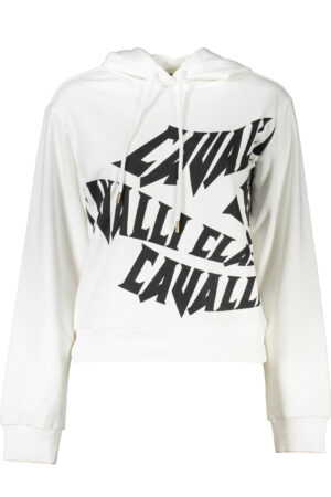 Pulover Cavalli Class za ženske – bel