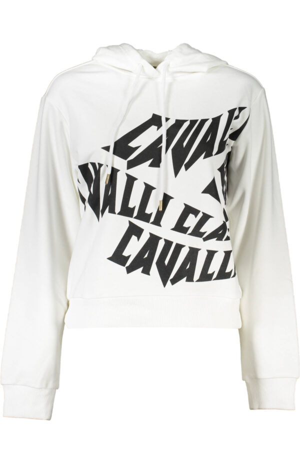 Pulover Cavalli Class za ženske – bel