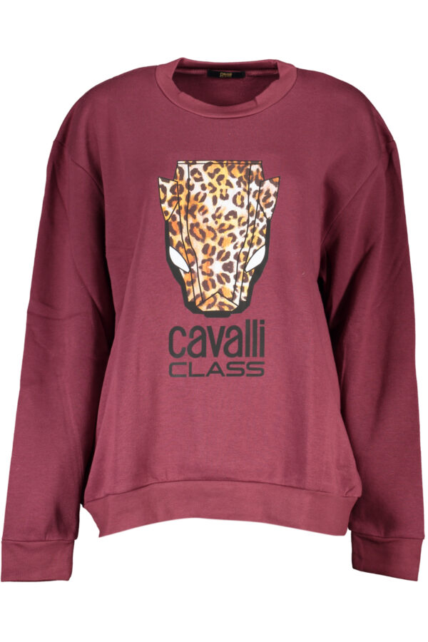 Pulover Cavalli Class za ženske – vijoličen