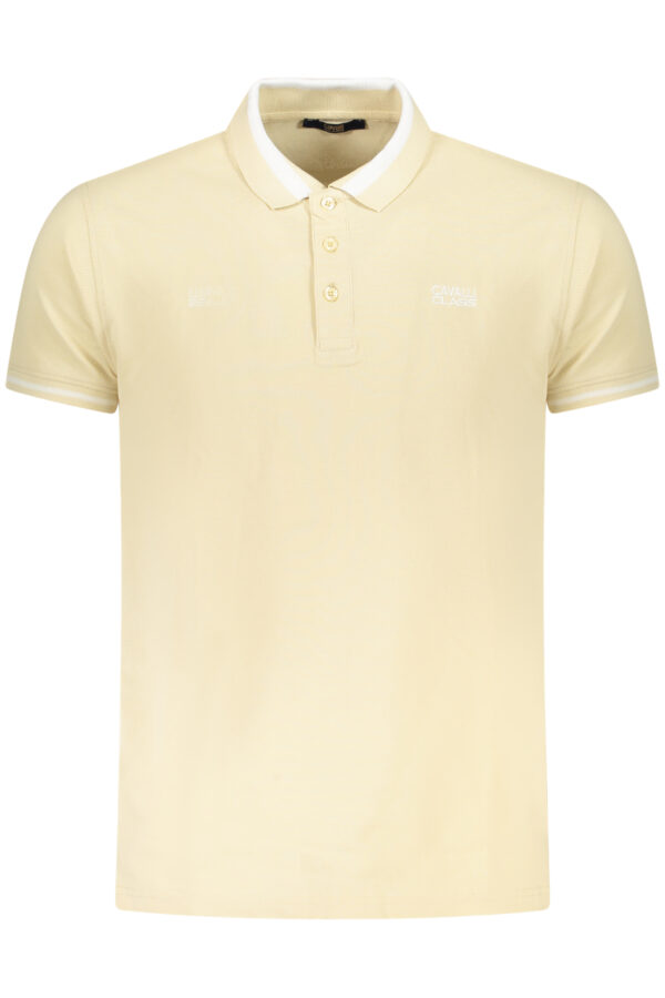 Polo majica Cavalli Class za moške – bež