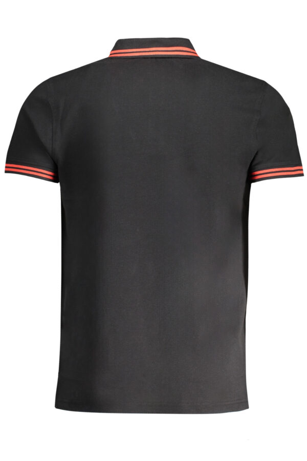cavalliclasspolomanichecorteuomonero_2-1.jpg Polo majica Cavalli Class za moške – črna