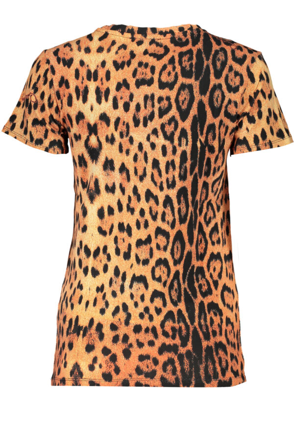 cavalliclasst-shirtmanichecortedonnaarancio_2.jpg Majica Cavalli Class za ženske – oranžna