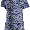 cavalliclasst-shirtmanichecortedonnaazzurro_2.jpg Majica Cavalli Class za ženske – svetlo modra