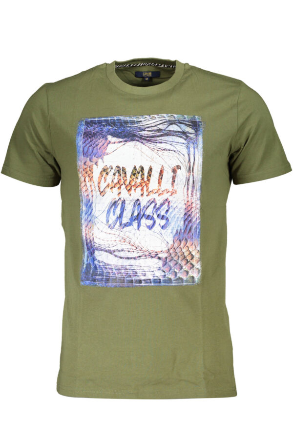 Majica Cavalli Class za moške – zelena