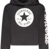 Otroški pulover Converse za deklice – črn – sprednji pogled