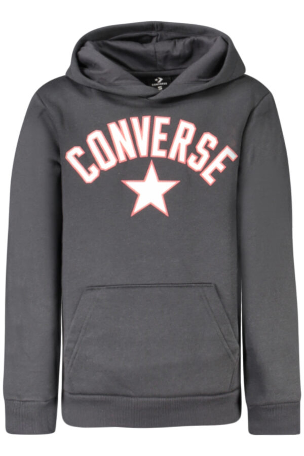 conversefelpasenzazipbambinonero_1.jpg Otroški pulover Converse za dečke – črn