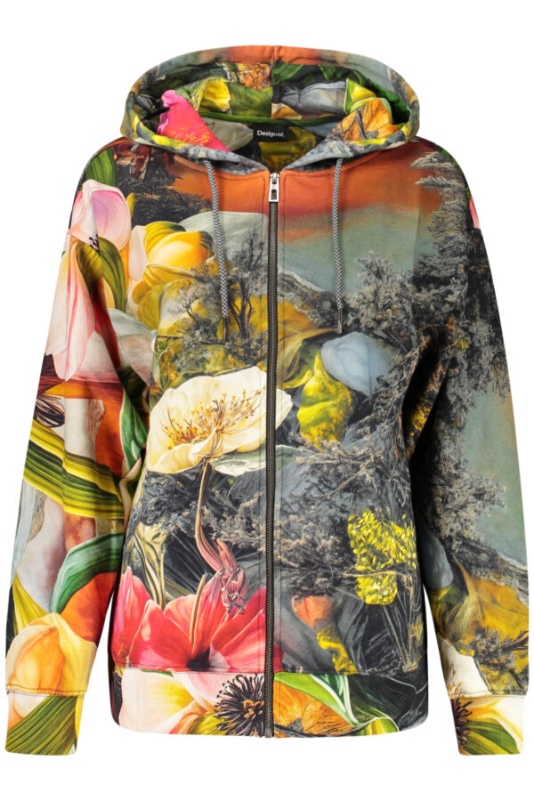 Pulover Desigual za ženske – siv