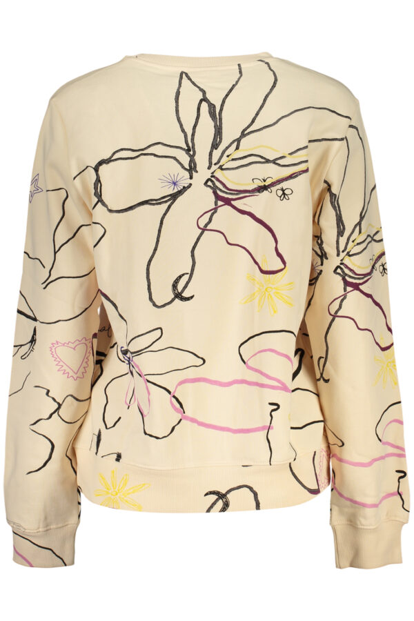 desigualfelpasenzazipdonnarosa_2.jpg Pulover Desigual za ženske – roza