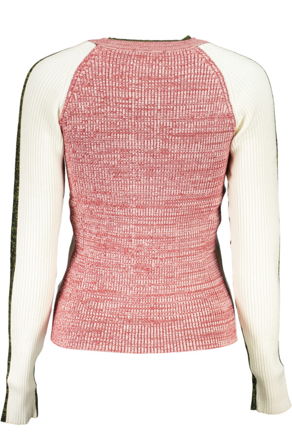 desigualmagliadonnabianco_2-3.jpg Pleten pulover Desigual za ženske – bel