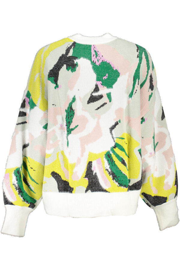 desigualmagliadonnabianco_2-7.jpg Pleten pulover Desigual za ženske – bel