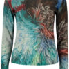 Ženski pulover Desigual – moder
