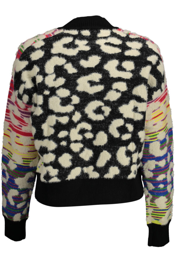 Pleten pulover Desigual za ženske – moder