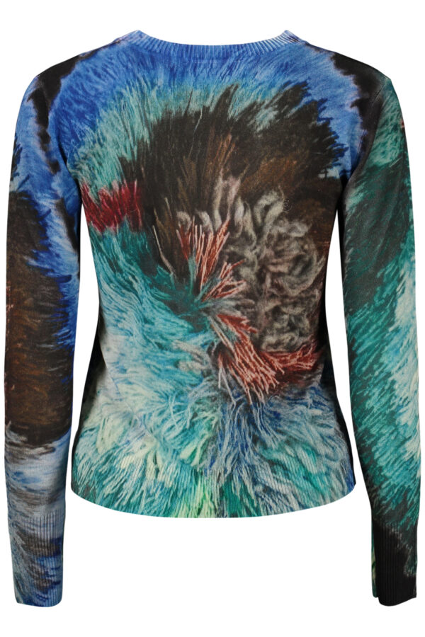 desigualmagliadonnablu_2.jpg Ženski pulover Desigual – moder