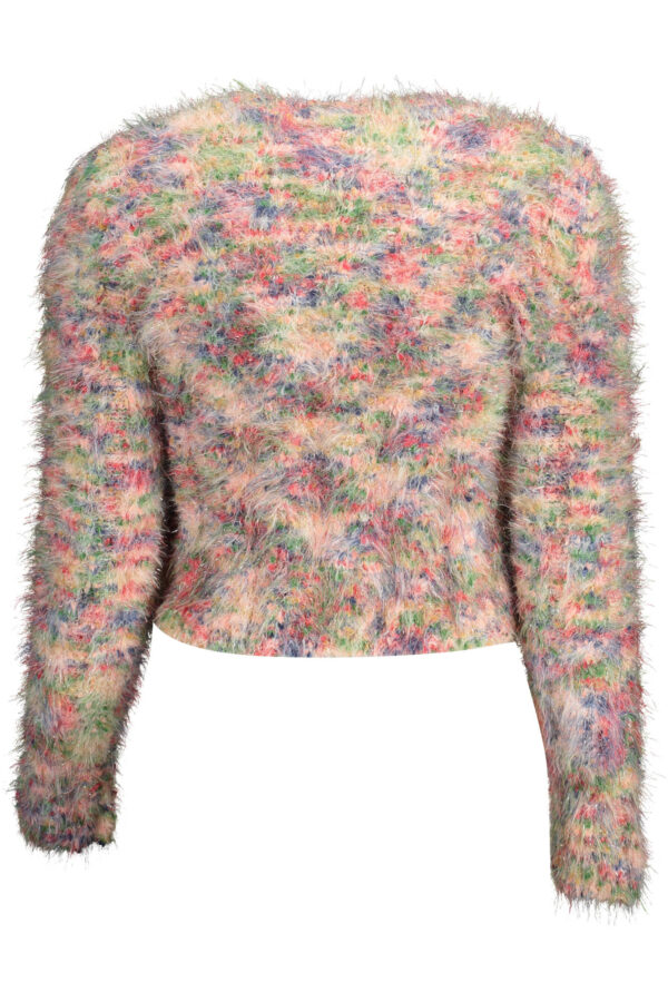Pleten pulover Desigual za ženske – roza