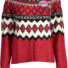 desigualmaglionedonnarosso_1.jpg Pleten pulover Desigual za ženske – rdeč