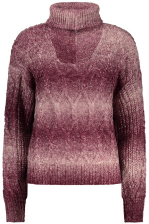 Pleten pulover Desigual za ženske – vijoličen