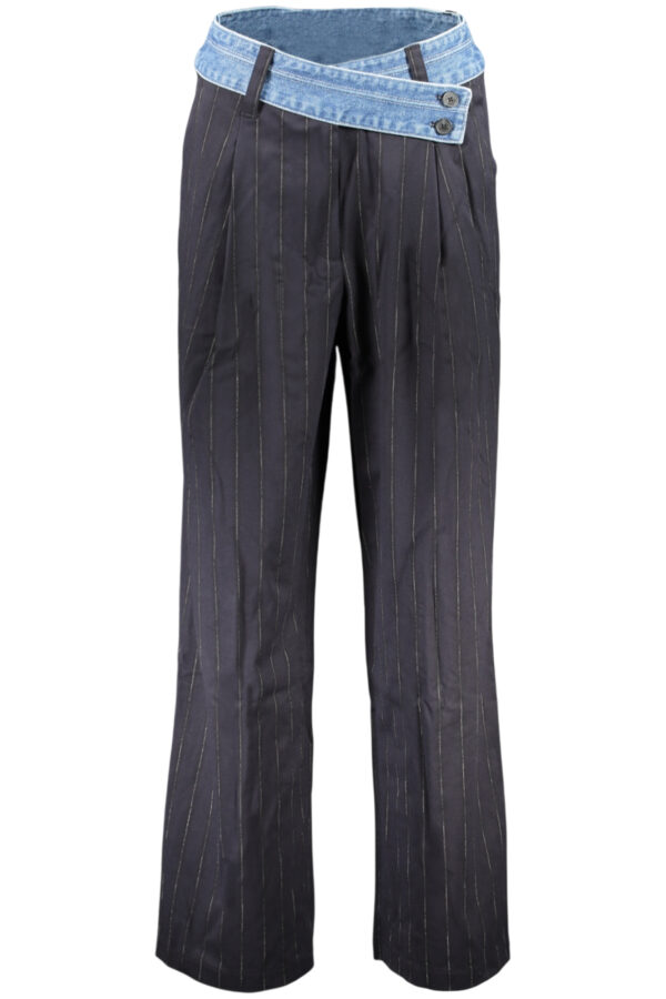 desigualpantalonedonnanero_1-6.jpg Hlače Desigual za ženske – črne – sprednji pogled