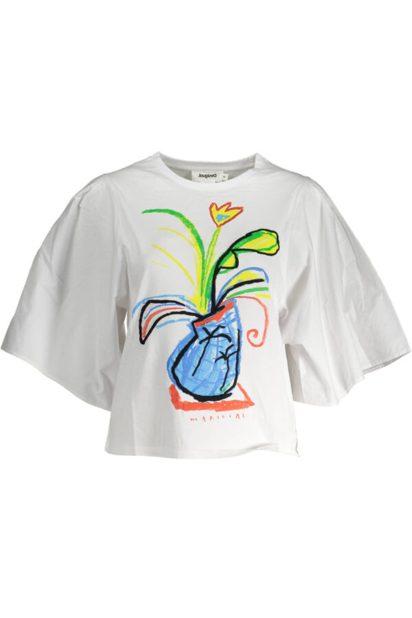 Majica Desigual za ženske – bela