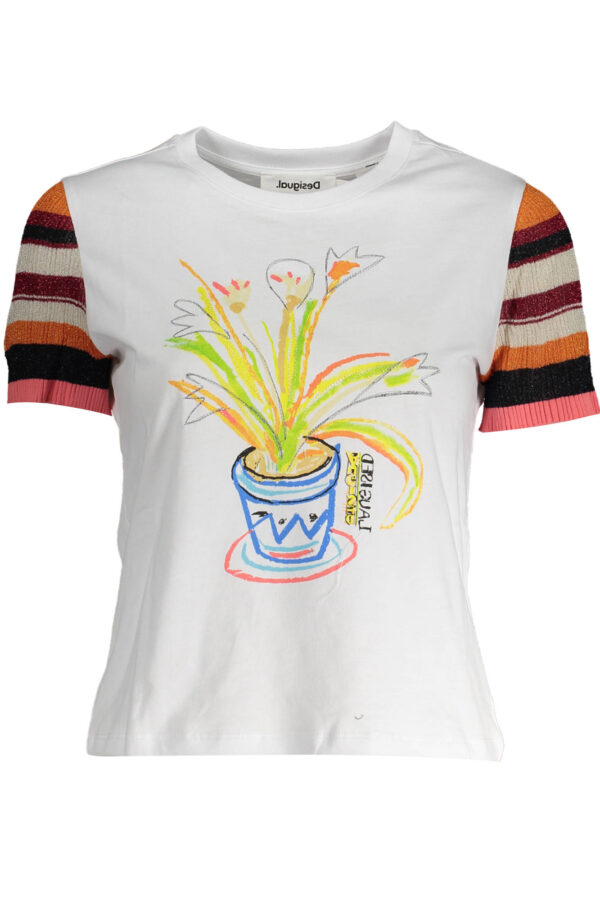 Majica Desigual za ženske – bela