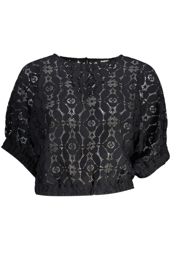 Majica Desigual za ženske – črna