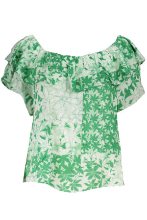 Majica Desigual za ženske – zelena