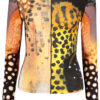 Majica Desigual za ženske – oranžna