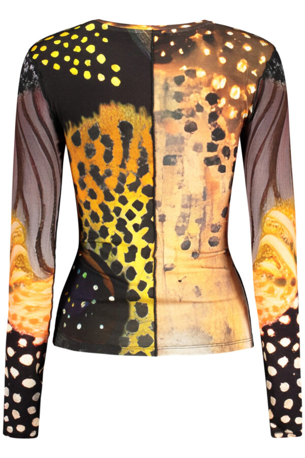 Majica Desigual za ženske – oranžna