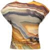 desigualt-shirtsenzamanichedonnabeige_2.jpg Majica Desigual za ženske – bež