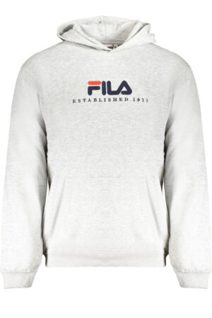 Pulover Fila za moške – siv – sprednji pogled
