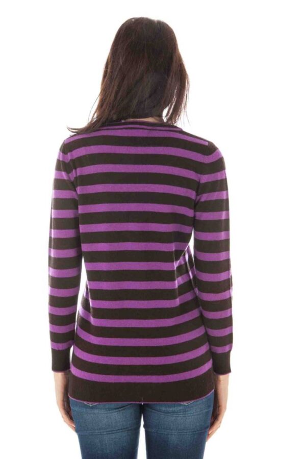 fredperrymagliadonnaviola_2.jpg Pleten pulover Fred Perry za ženske – vijoličen
