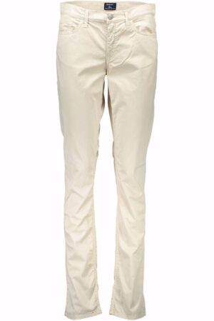 Hlače Gant za ženske – bež