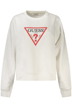 Pulover Guess Jeans za ženske – bel