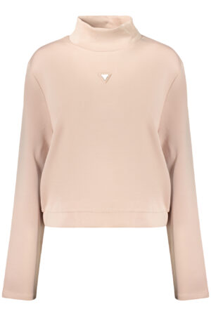 Pulover Guess Jeans za ženske – roza – sprednji pogled