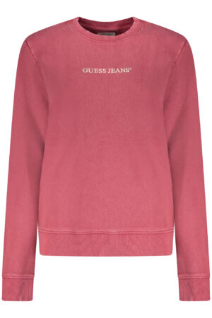 Pulover Guess Jeans za ženske – rdeč
