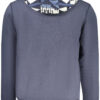 Pulover Guess Jeans za moške – moder – pogled od zadaj