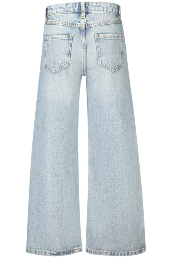 Otroške kavbojke Guess Jeans za deklice – svetlo modre