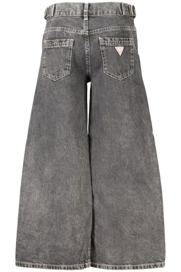 Otroške kavbojke Guess Jeans za deklice – črne
