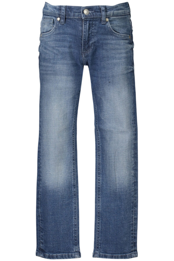 Otroške kavbojke Guess Jeans za dečke – modre – sprednji pogled